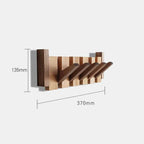 Wooden Piano Style Coat Rack - Melodia