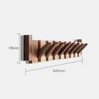 HarmonyCoat Piano Wood Coat Rack – Decorative Hooks for Hall and Living Room