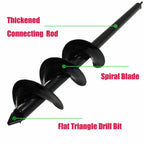 Zevolim| Spiral Garden Drill — High-Load Spiral Auger for Deep Planting