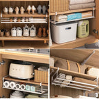 FlexFit Shelf Extension – Adjustable Shoe Cabinet Organizer – Space-Saving Storage Solution – No-Tool Assembly – Fits 40–65 cm