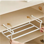 FlexFit Shelf Extension – Adjustable Shoe Cabinet Organizer – Space-Saving Storage Solution – No-Tool Assembly – Fits 40–65 cm