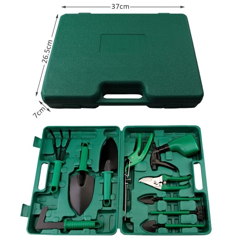 Zevolim| GARDENPRO KIT – Complete 10-Piece Garden Tool Set for Effortless Gardening