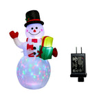 Siopsrl| Glowing LED Inflatable Christmas Tree & Elf – Festive Outdoor Ornament for Magical Parties & New Year Cheer