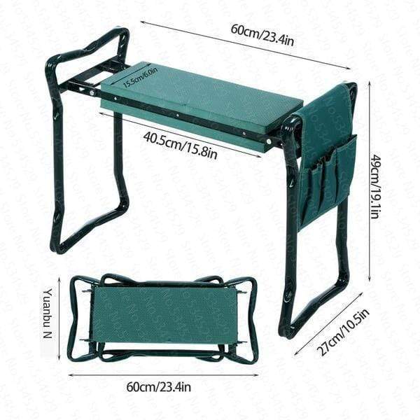 Zevolim| Gardener's bench - Folding ergonomic kneeling bench