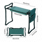 Zevolim| Gardener's bench - Folding ergonomic kneeling bench