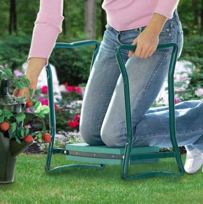 Zevolim| Gardener's bench - Folding ergonomic kneeling bench