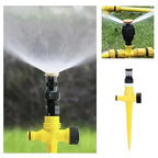Zevolim| 360° Garden Sprinkler, Water-Saving with Adjustable Spray Patterns