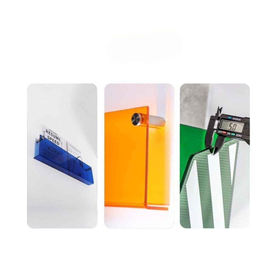 Wall Shelf Clear Acrylic Magazine Holder