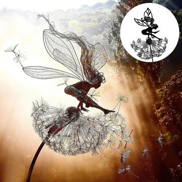 Zevolim| Fairy Steel Garden Sculptures