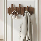 Wall coat rack made of wood piano – Practical and elegant for organizing your entryway