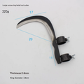 Strong Steel Grass Cutting Sharp Multi-Purpose Sickle Head | Bowlift