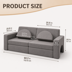 12Pcs DIY Modular Magnetic Couch