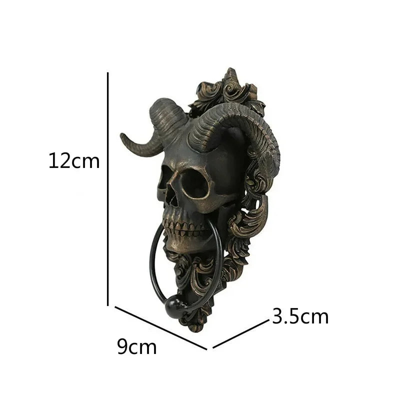 Mystic Skull Door Knocker