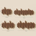 Wall coat rack made of wood piano – Practical and elegant for organizing your entryway