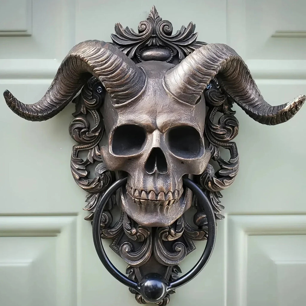 Mystic Skull Door Knocker