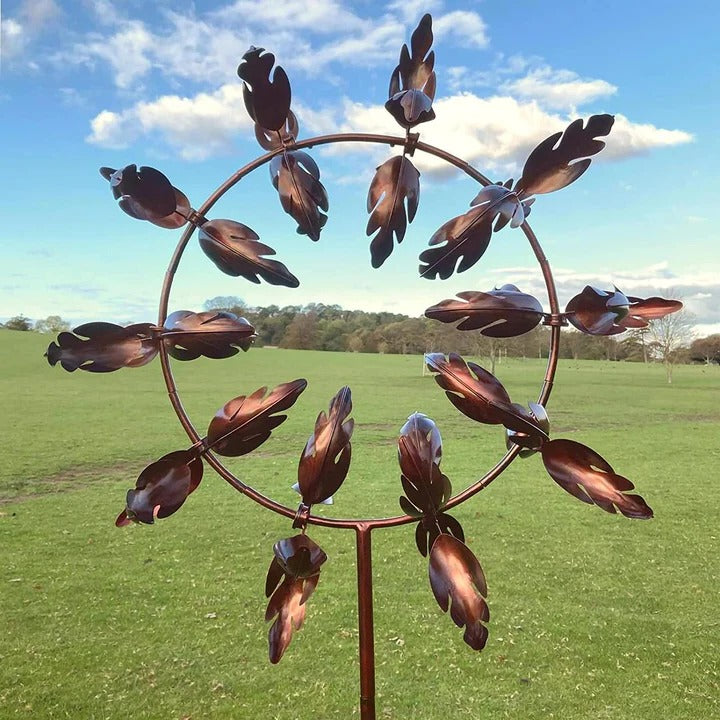 Zevolim| Kinetic metal windmill spinner for the garden