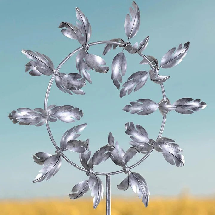 Zevolim| Kinetic metal windmill spinner for the garden