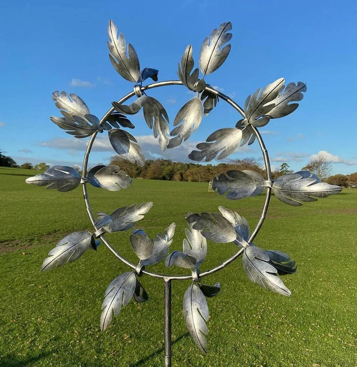 Zevolim| Kinetic metal windmill spinner for the garden