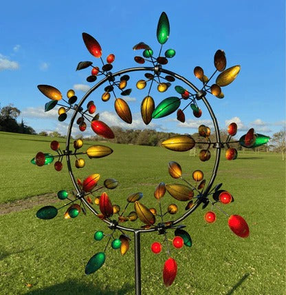 Zevolim| Kinetic metal windmill spinner for the garden