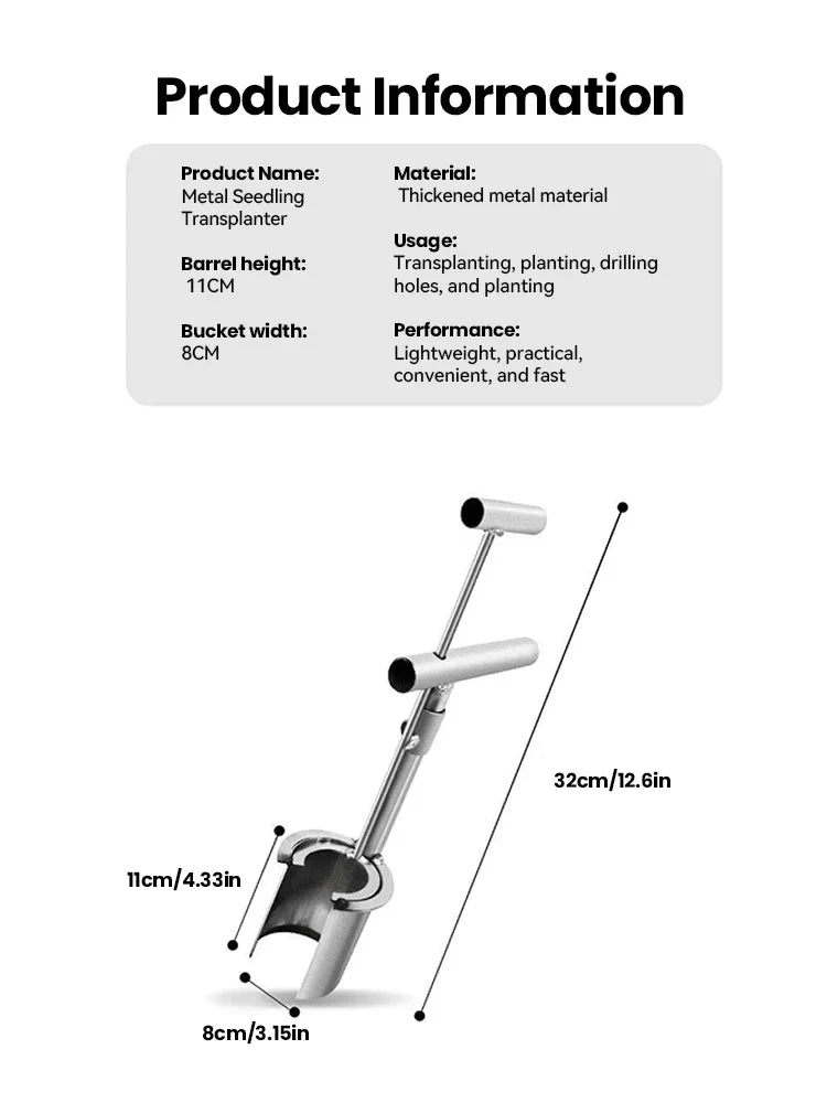 Zevolim| GardenPro Transplanter Tool