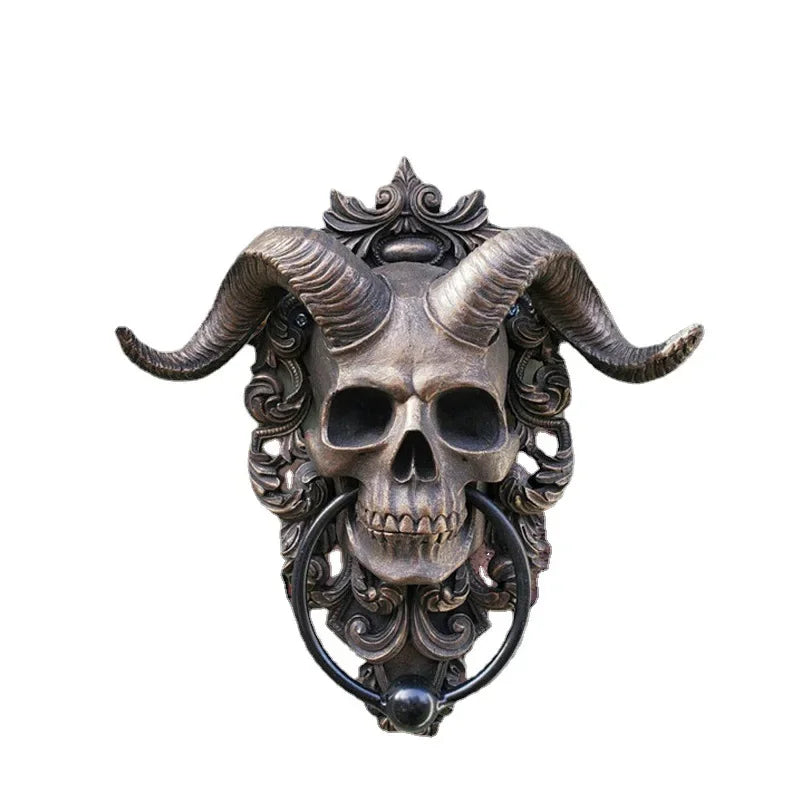 Mystic Skull Door Knocker