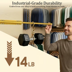 LuxHanger Valet Rod System for the Wardrobe | Bowlift