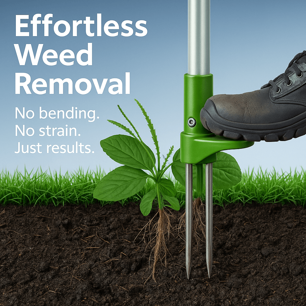 Zevolim| RootRipper Garden Weed Puller Tool - Heavy-Duty Handheld Weeder for Efficient Weed Removal in Lawns & Gardens