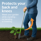 Zevolim| RootRipper Garden Weed Puller Tool - Heavy-Duty Handheld Weeder for Efficient Weed Removal in Lawns & Gardens