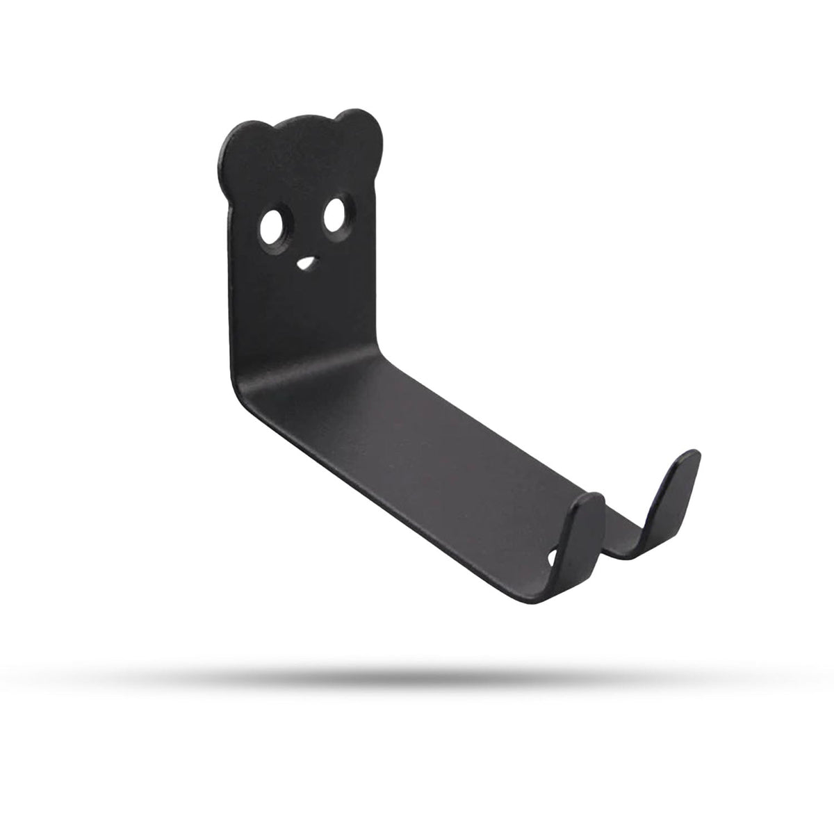 Steel Bicycle Wall Mount with Horizontal, Space-Saving Storage