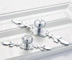 Luxury Diamond Crystal Cabinet Knobs and Handles Elegant Drawer Pulls | Bowlift