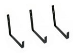 Madeira Aluminum 36" Railing Planter - Modern Architectural w/ Hooks (36" L x 9" Tall x 9" Deep)