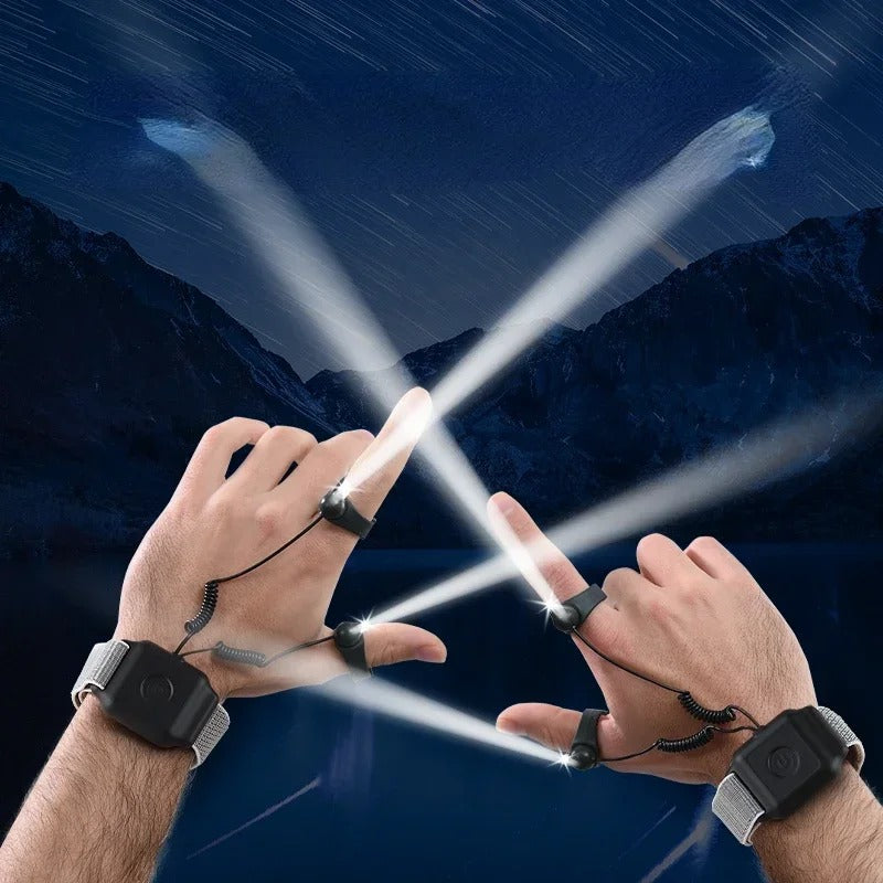 Powerful Hands-Free Ring Flashlight