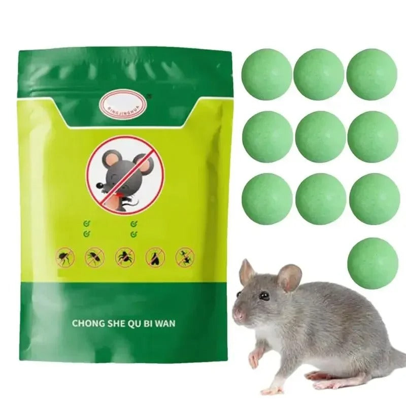 10Pcs/Bag Natural Mouse Repeller Oil Fly Control Pouches Mint Mice Repeller for Indoor & Outdoor To Get Rid of Mouse Rats