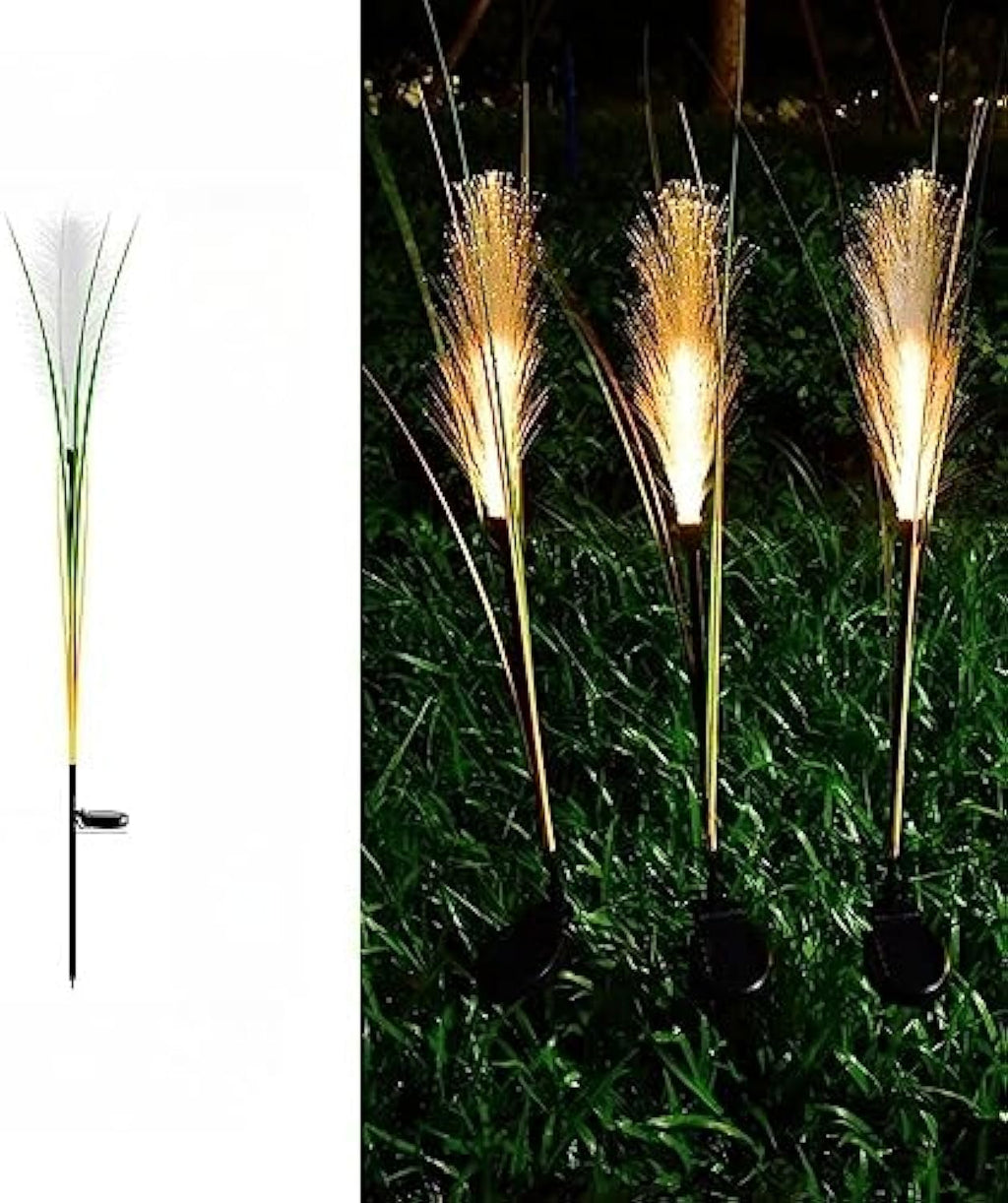 Zevolim| SolarSway - Fiber Reed Solar Garden Light