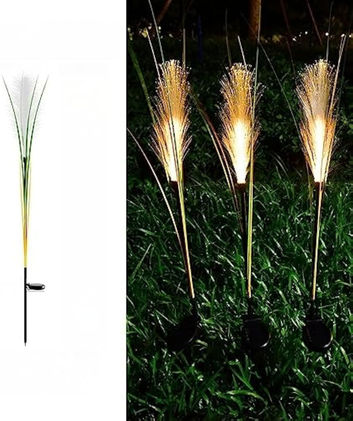 Zevolim| SolarSway - Fiber Reed Solar Garden Light