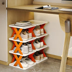 Multifunctional and Foldable Shoe Rack for Space-Saving Storage