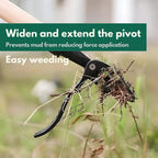 Zevolim| Ergonomic Weeding Tool | High-Strength Steel Claws for Effortless Weed Removal in Gardens