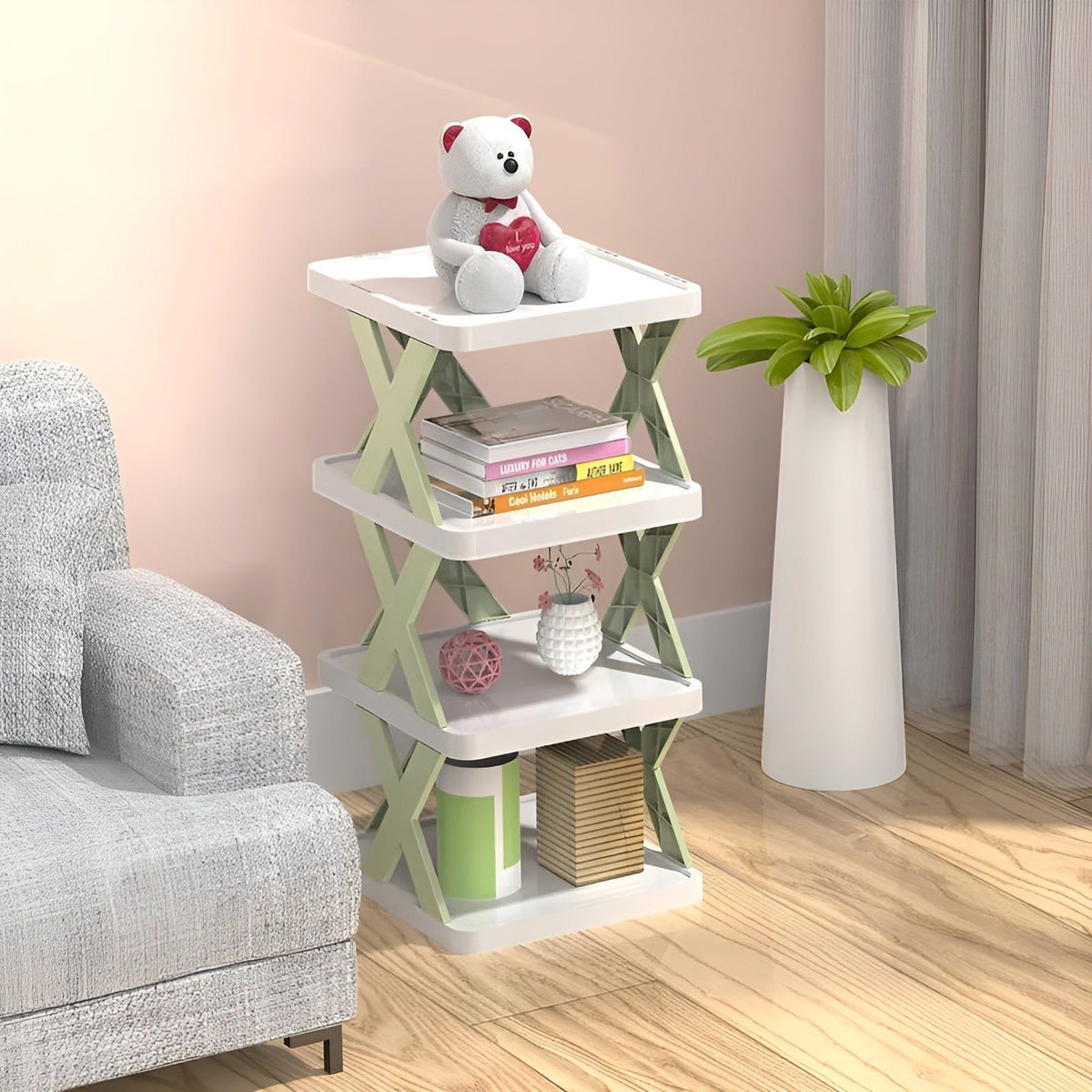 Multifunctional and Foldable Shoe Rack - SpaceSaver