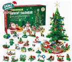 24-Day Christmas Countdown Building Block Set