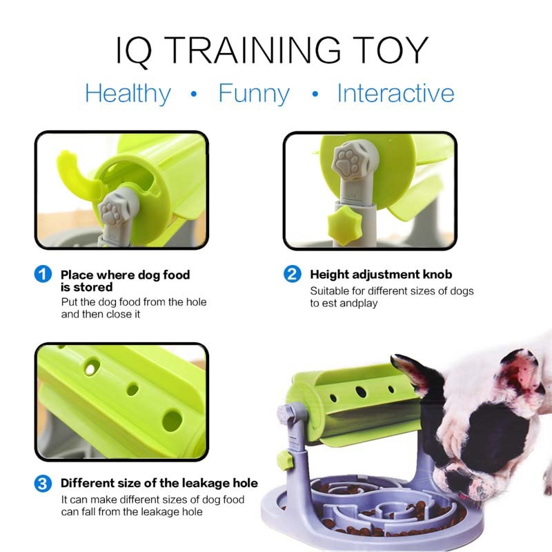 Educational Interactive Pet Toy Food Dispenser