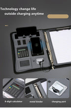 Leather Multifunctional PowerBank Notebook