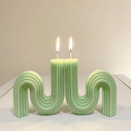 DIY Geometric Aromatic Candle Mold