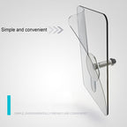 10 Pieces Heavy Duty Punch-Free Transparent Adhesive Hooks