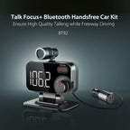 Car FM Bluetooth Radio Transmitter Kit