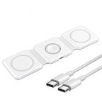 3in1 Foldable Wireless Charging Pad