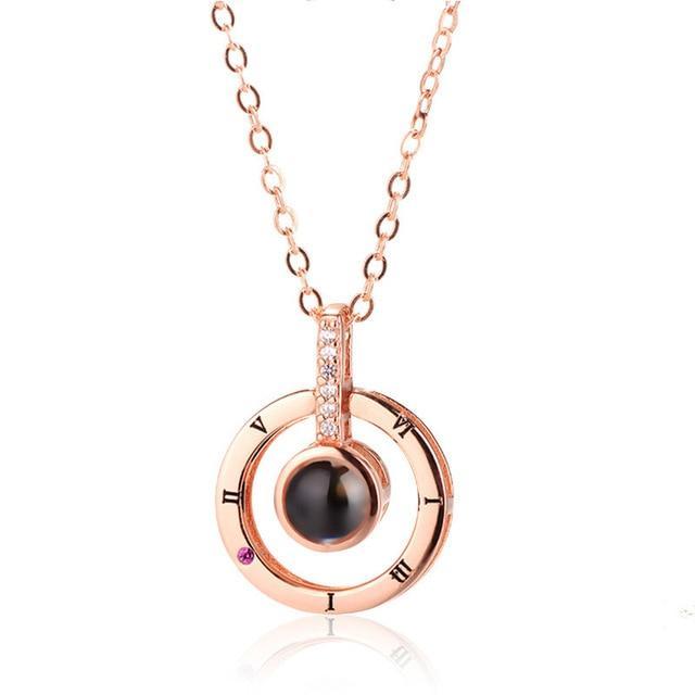 100 Languages 'I Love You' Necklace