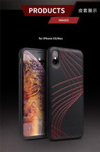 Genuine Leather Full Edge Protect Luxury Iphone Cases
