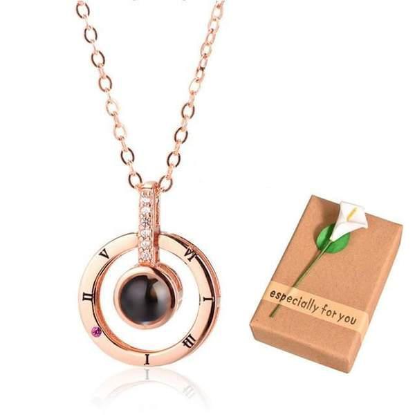 100 Language Secret I Love You Necklace