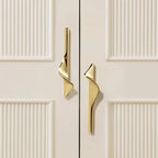 S-Shaped Luxury Cabinet Handles Modern Artistic Door and Drawer Pulls | Bowlift