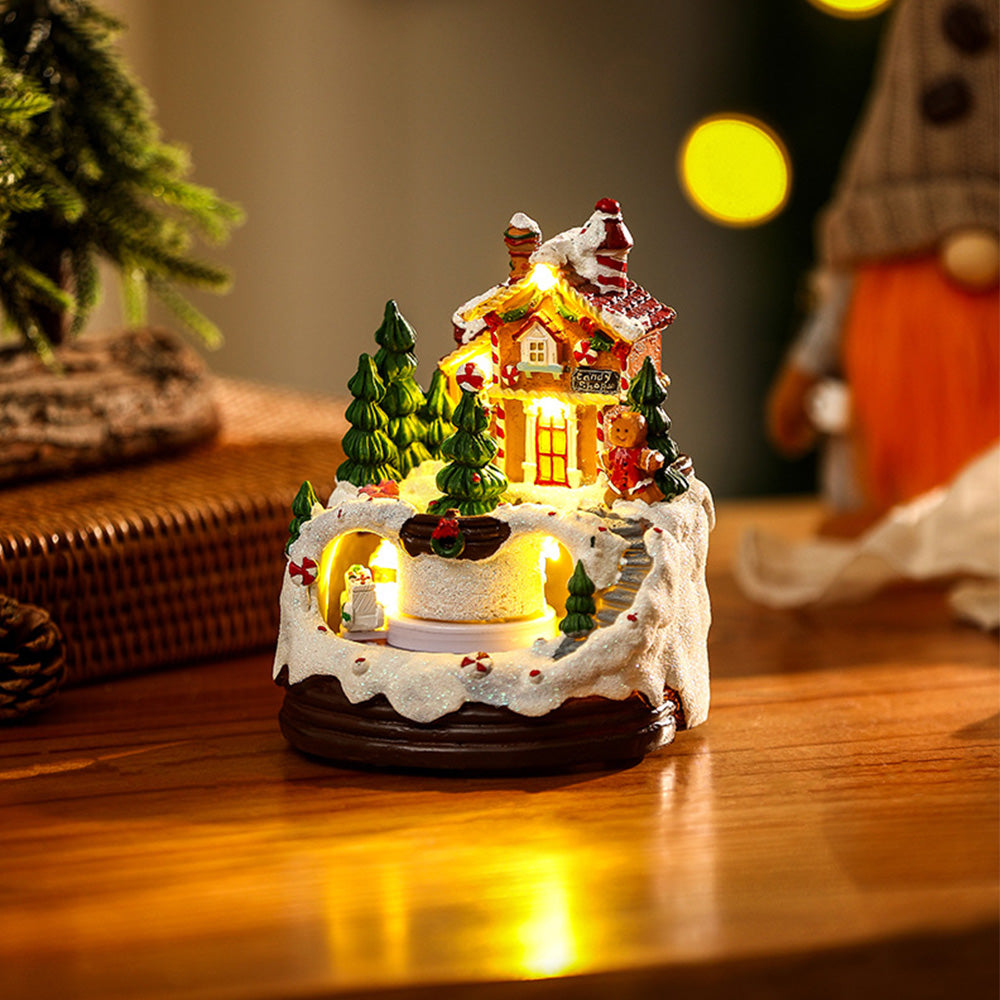Christmas Ornament with LED Lights and Music
